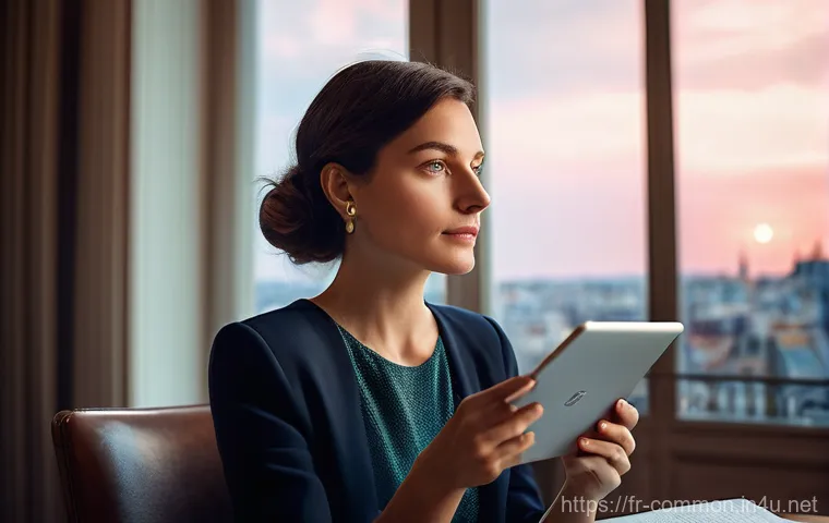 디지털 화폐 - **Prompt 1: The Dawn of Digital Finance in France**
"A sophisticated French woman, in her late 2...